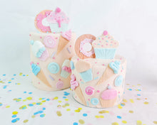 Load image into Gallery viewer, Icecream cupcake Cake