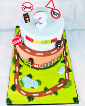 Load image into Gallery viewer, Car theme cake