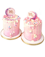 Load image into Gallery viewer, Personalized Initial Cake