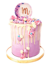 Load image into Gallery viewer, Personalized Initial Cake