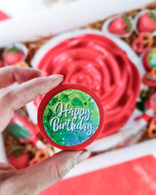 Load image into Gallery viewer, Red flower Treat Box